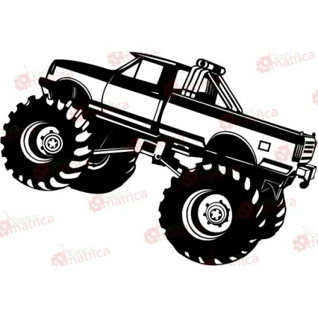 Monster Truck - Falmatrica / Faltetoválás