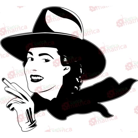 Utazó hölgy - Falmatrica / Faltetoválás