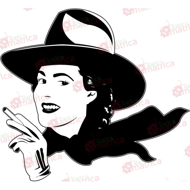 Utazó hölgy - Falmatrica / Faltetoválás