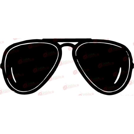 Pilóta szemüveg - Falmatrica / Faltetoválás