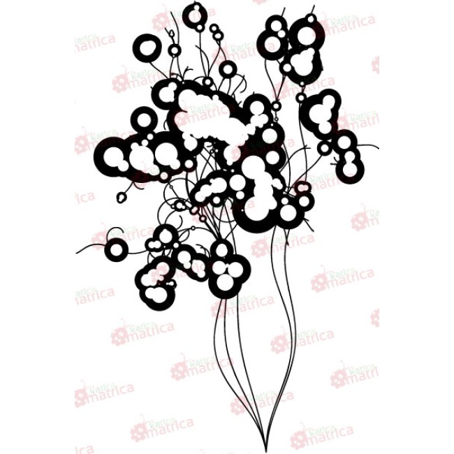 Elegancia egy modern stílusban - Falmatrica / Faltetoválás
