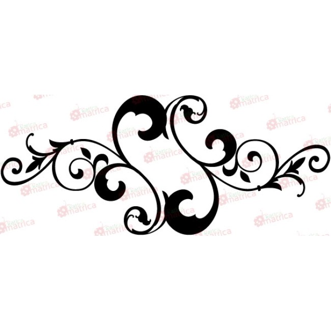 Díszítő elem - Falmatrica / Faltetoválás -