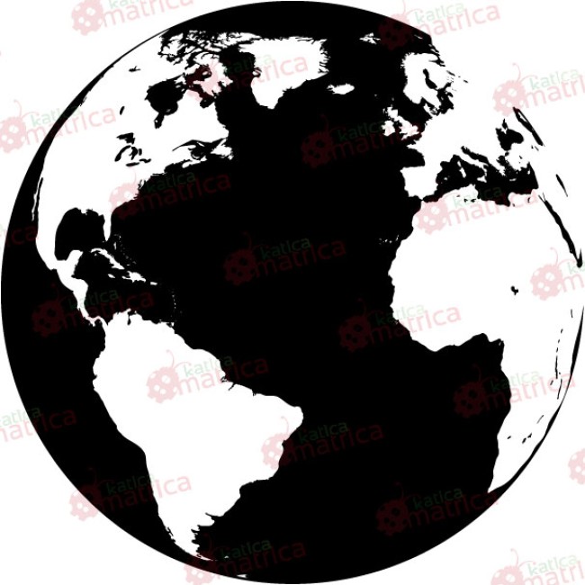 Föld bolygó - Falmatrica / Faltetoválás -