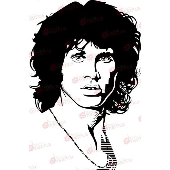 Jim Morrison - The Doors - Falmatrica / Faltetoválás