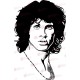 Jim Morrison - The Doors - Falmatrica / Faltetoválás