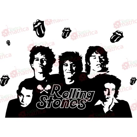 The Rolling Stones - Falmatrica / Faltetoválás