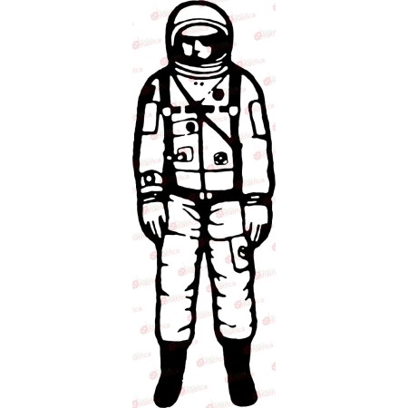 Űrhajós - Falmatrica / Faltetoválás