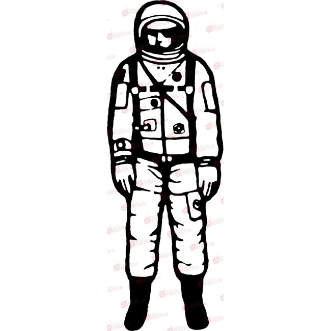 Űrhajós - Falmatrica / Faltetoválás