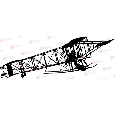 Repülőgép - Falmatrica / Faltetoválás