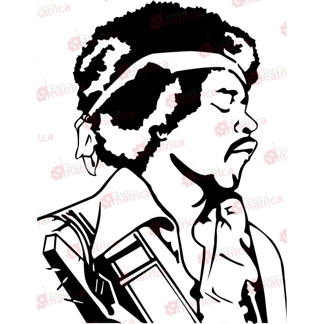 Jimi Hendrix - Falmatrica / Faltetoválás