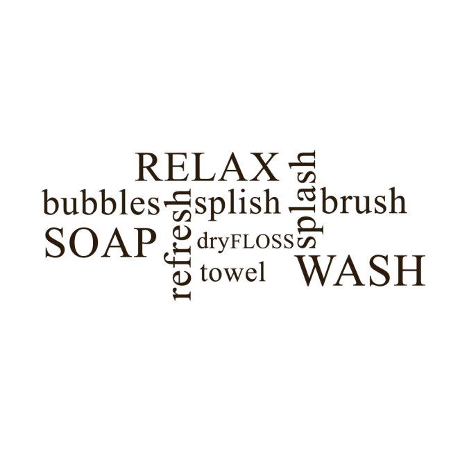 Kellemes fürdőzés - Falmatrica / Faltetoválás -