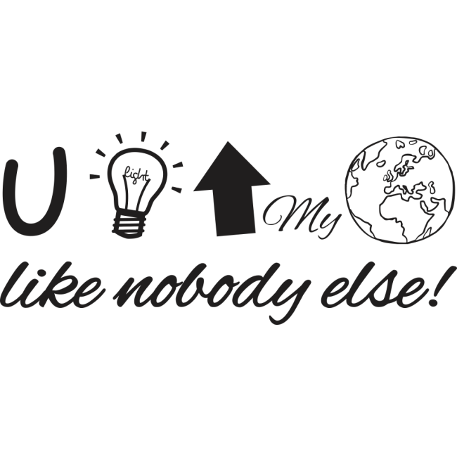 You Light Up My World - Falmatrica / Faltetoválás