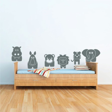 Vadállatok - Falmatrica / Faltetoválás