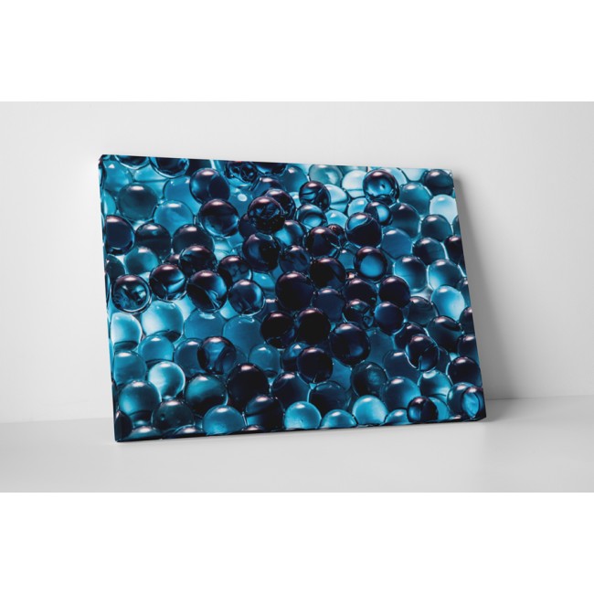 Sötétkék üveggolyók