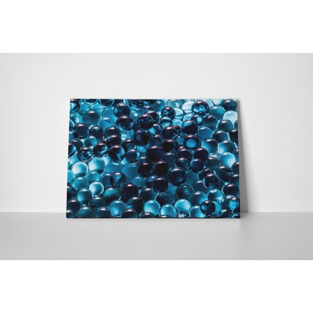 Sötétkék üveggolyók