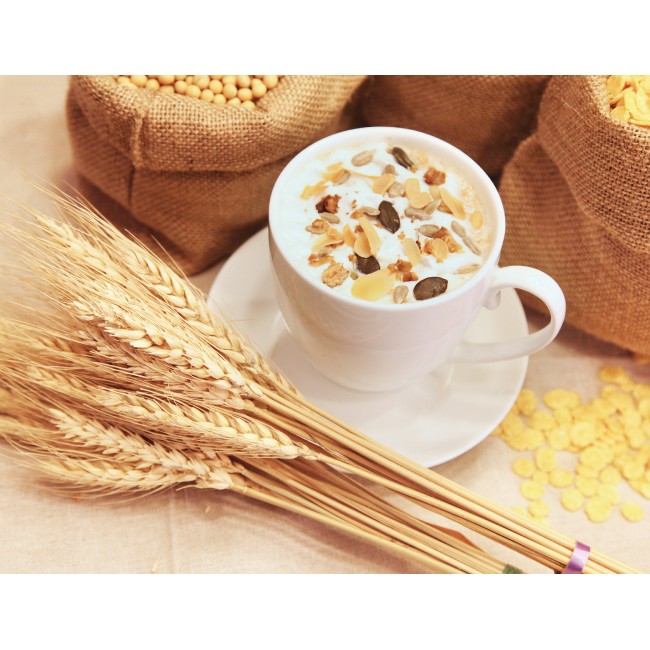 Gabonapelyhes kávé