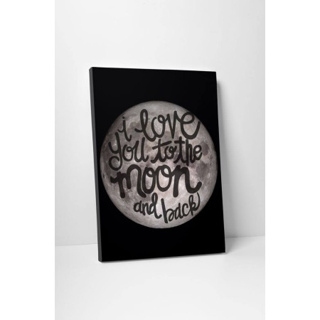 To the moon and back - Fekete