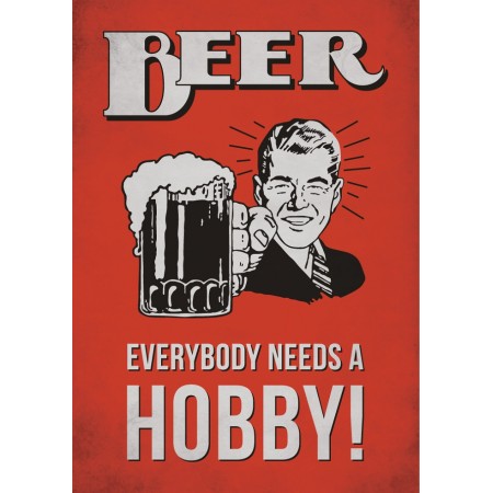 Sör hobbi - Nyomtatott Poszter