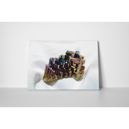 Színes kristály képződés