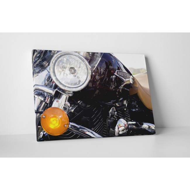 Krómozott Harley Davidson