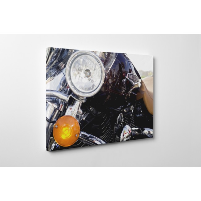 Krómozott Harley Davidson