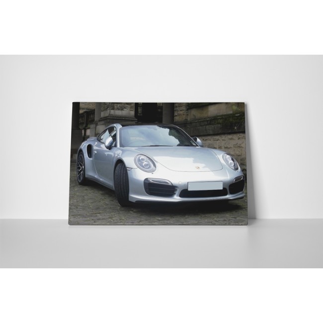 Szép szürke Porsche