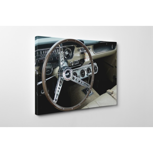 Mustang autó belseje