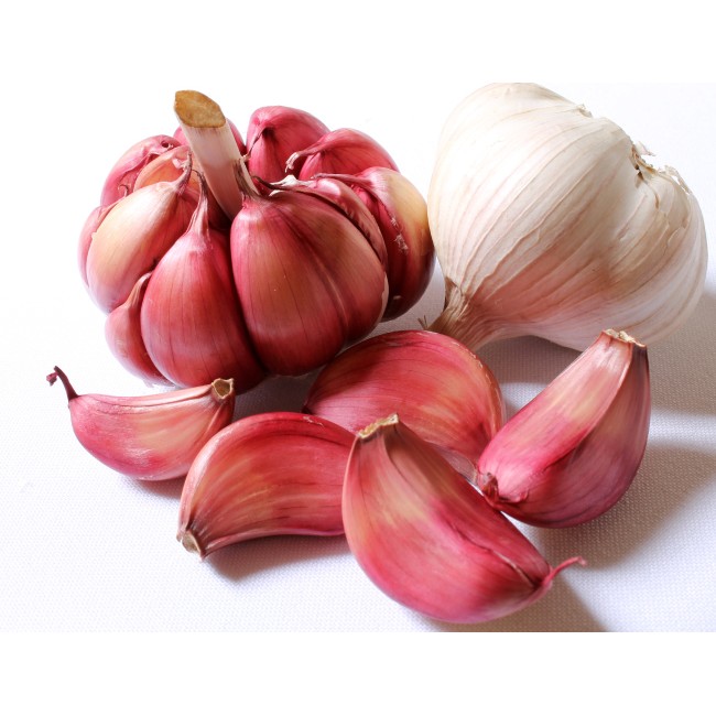 Fokhagymák előkészítve