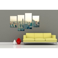 Többrészes vászonkép - New York-i élet