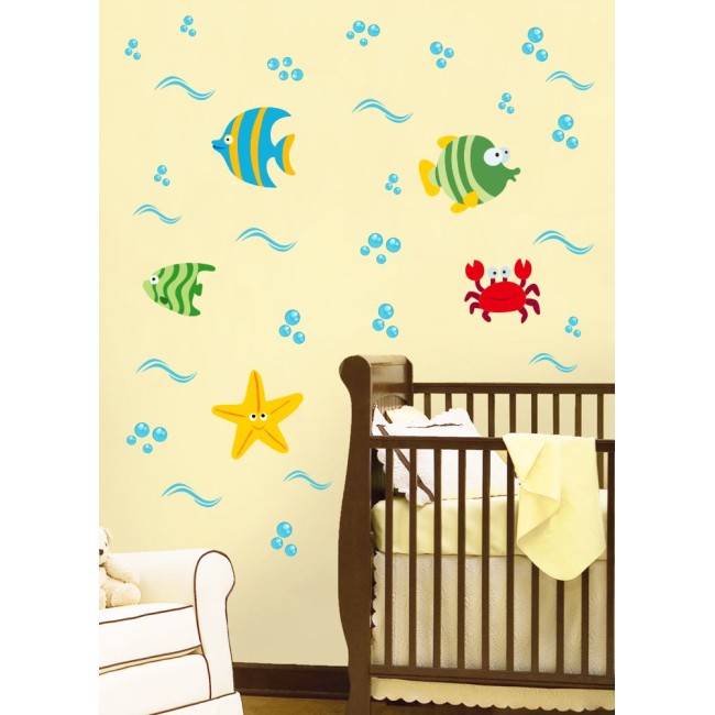 Színes tengeri állatok