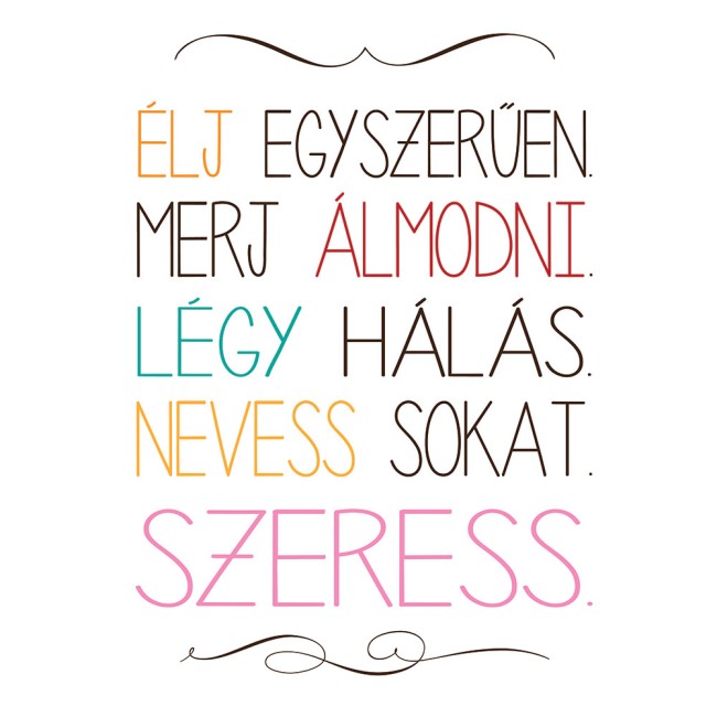 Élj egyszerűen