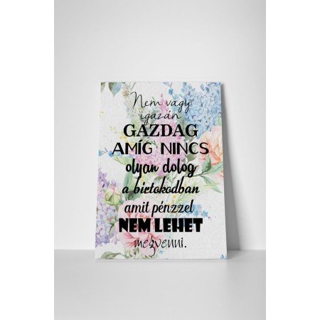 Nem vagy igazán gazdag