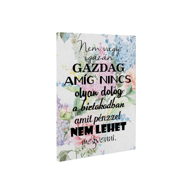 Nem vagy igazán gazdag