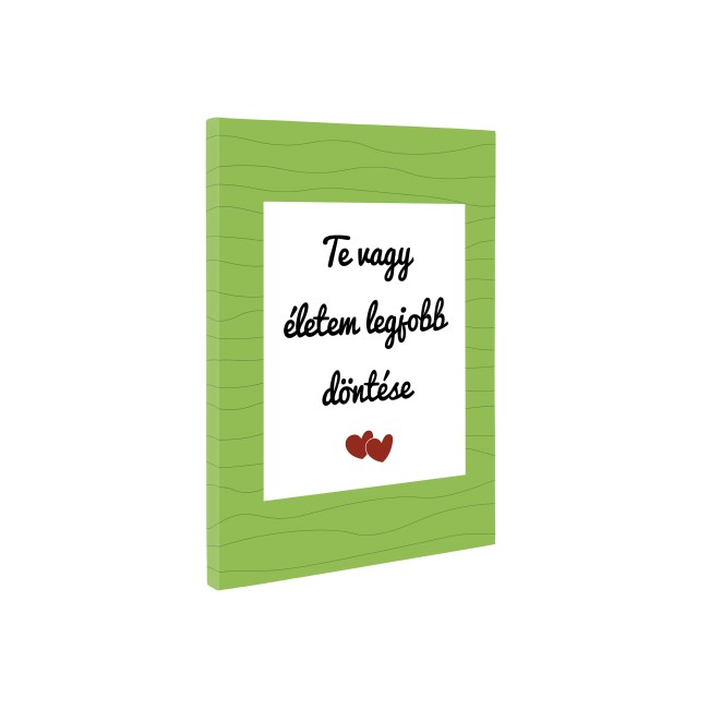 Te vagy - 30x40 cm - Vászonkép