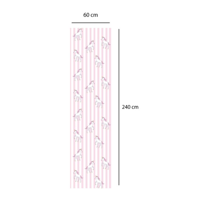 Fotótapéta - Unikornisok - 60x240