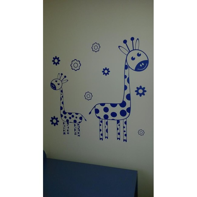 Zsiráfok - Falmatrica / Faltetoválás