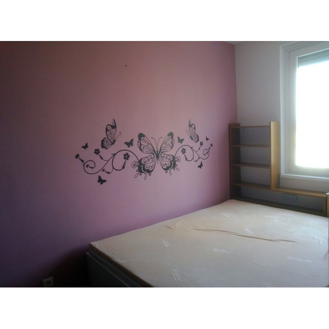 Óriás pillangó - Falmatrica / Faltetoválás
