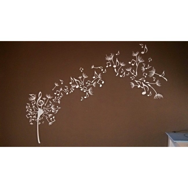 Zenélő pitypang - Falmatrica / Faltetoválás