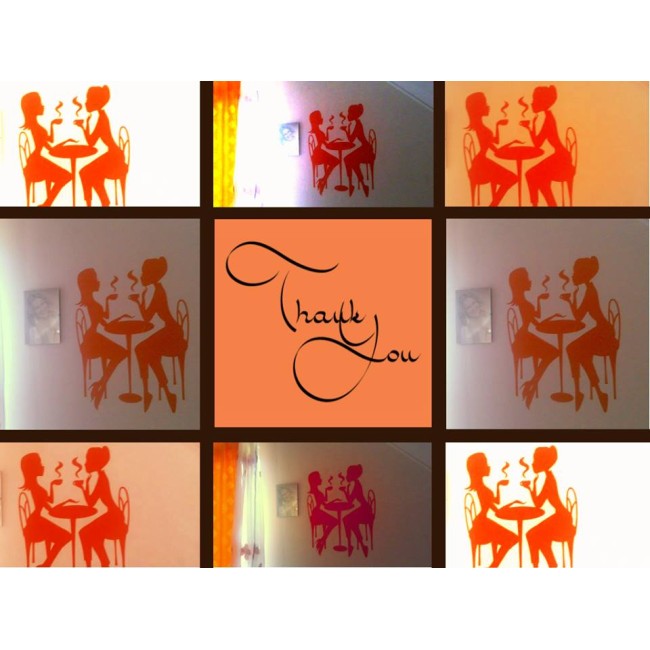 A legjobb barátnőm - Falmatrica / Faltetoválás