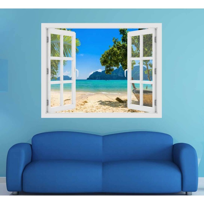 Phi Phi sziget - 3D hatású ablakos matrica