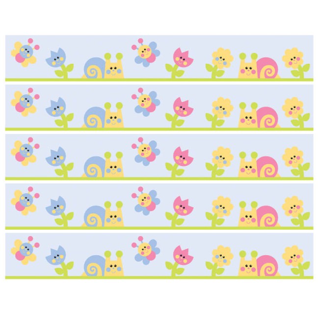 Állatocskák - Nyomtatott bordűr matrica