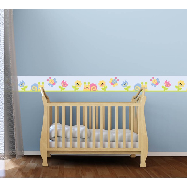 Állatocskák - Nyomtatott bordűr matrica