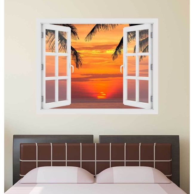 Phuket, Thaiföld - 3D hatású ablakos matrica