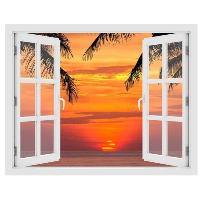 Phuket, Thaiföld - 3D hatású ablakos matrica