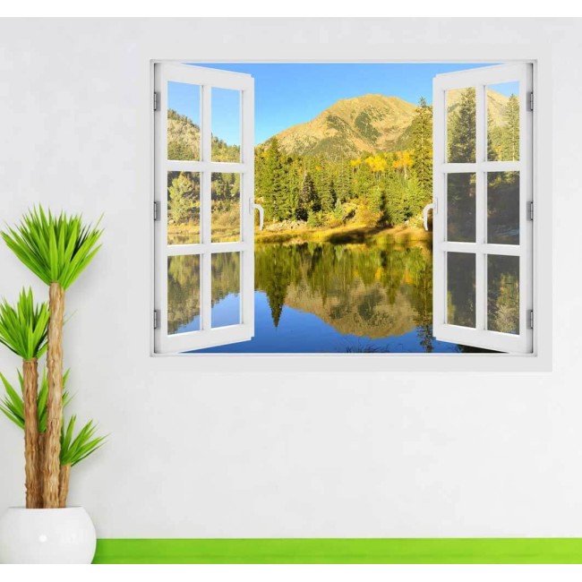 Békés hegység, Colorado- 3D hatású ablakos matrica