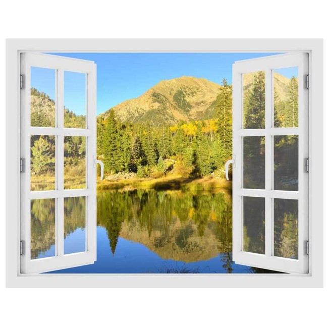 Békés hegység, Colorado- 3D hatású ablakos matrica