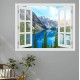 Moraine tó, Canada - 3D hatású ablakos matrica