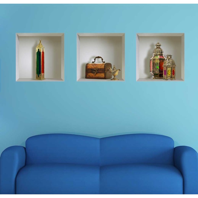 Keleti - 3D hatású matrica