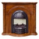 Rusztikus kandalló - 3D hatású nyomtatott matrica