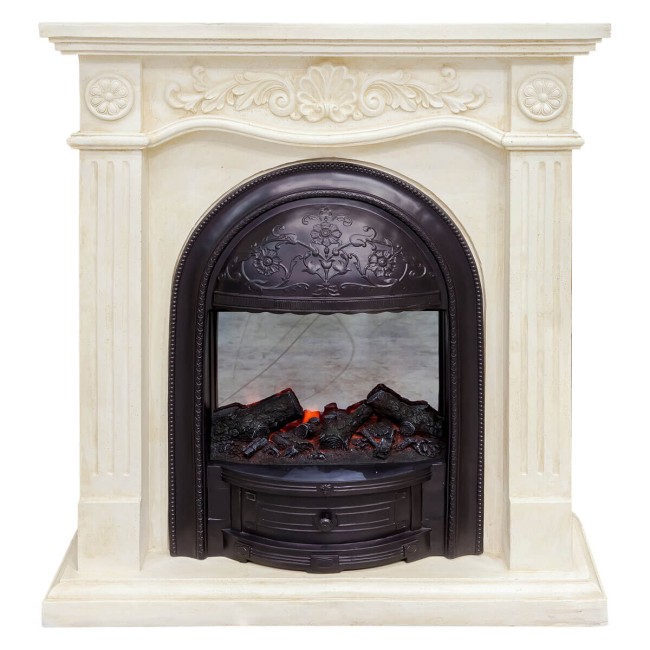 Elegáns kandalló - 3D hatású nyomtatott matrica